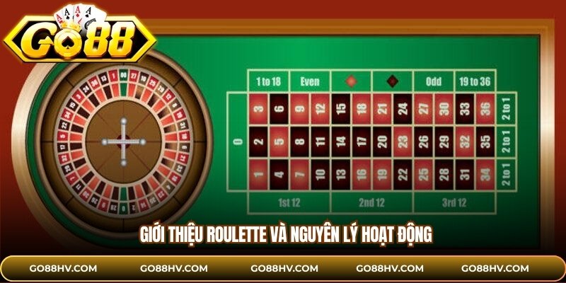 Giới thiệu roulette và nguyên lý hoạt động